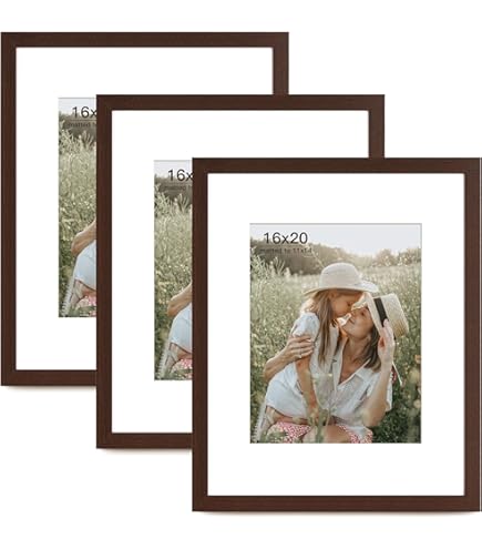 Amazon.com - FinalFind 16x20 Picture Frame with Mat for 11x14 Set